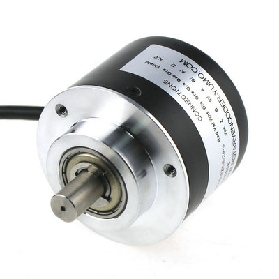 ISC5810-401-2000-BZ1-524-L Outer diameter 58mm Solid Shaft Incremental Optical Rotary Encoder 